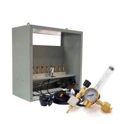 Generador CO2 Propano 8 Quemadores + Regulador CO2 Kit